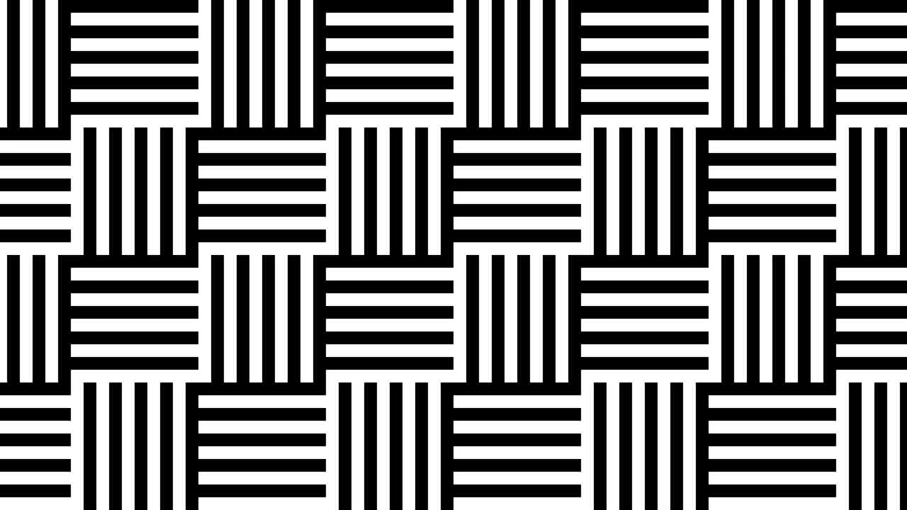 mosaico simple con formas geométricas en una paleta de colores monocromática. fondo animado de movimiento de bucle sin costuras en estilo plano