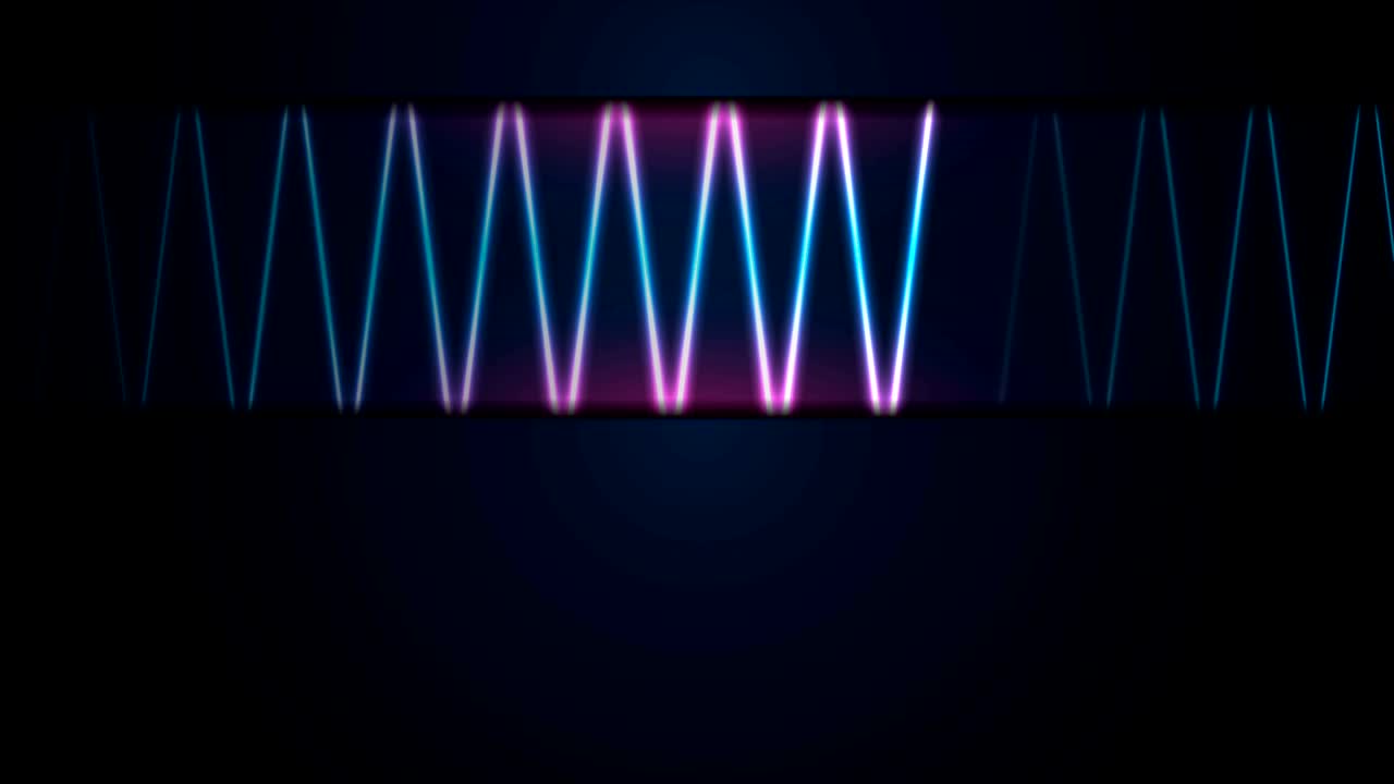 Dark blue tech corporate abstract background with neon lines