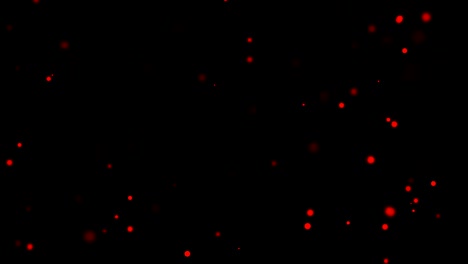 animación de fondo de bokeh abstracto