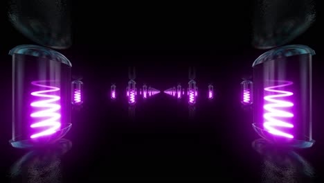 neon pink tunnel