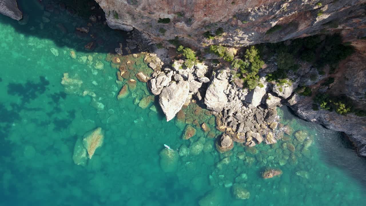 Greece Lichnos Beach Aerial Drone Footage 1.mp4