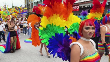 rainbow pride parade in thailand