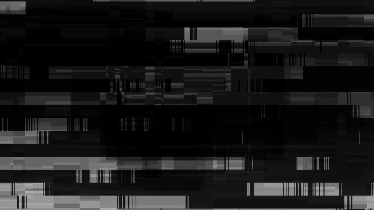 Digital Glitch and Signal Interference Effect