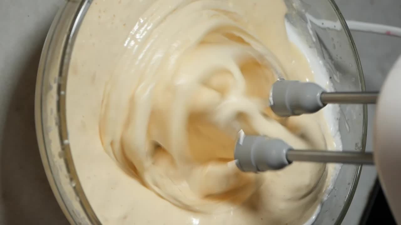 Mixing Batter with an Electric Mixer