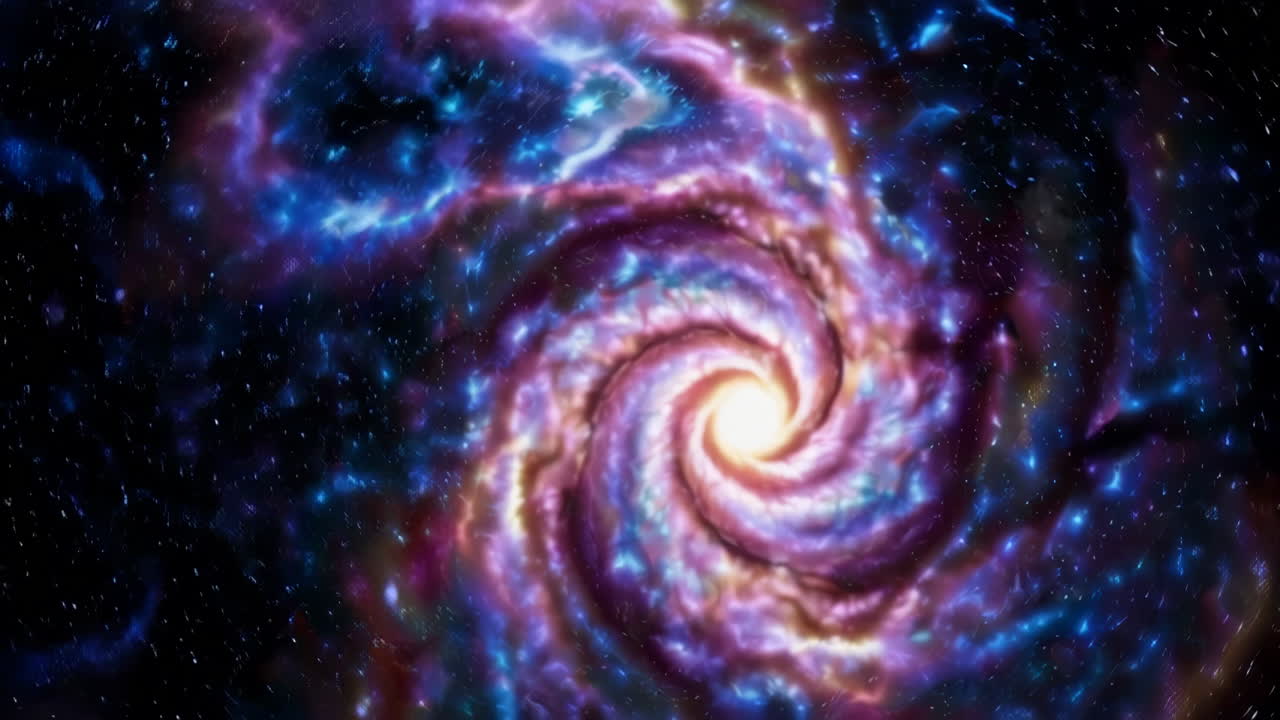 galaxia espiral en el espacio profundo