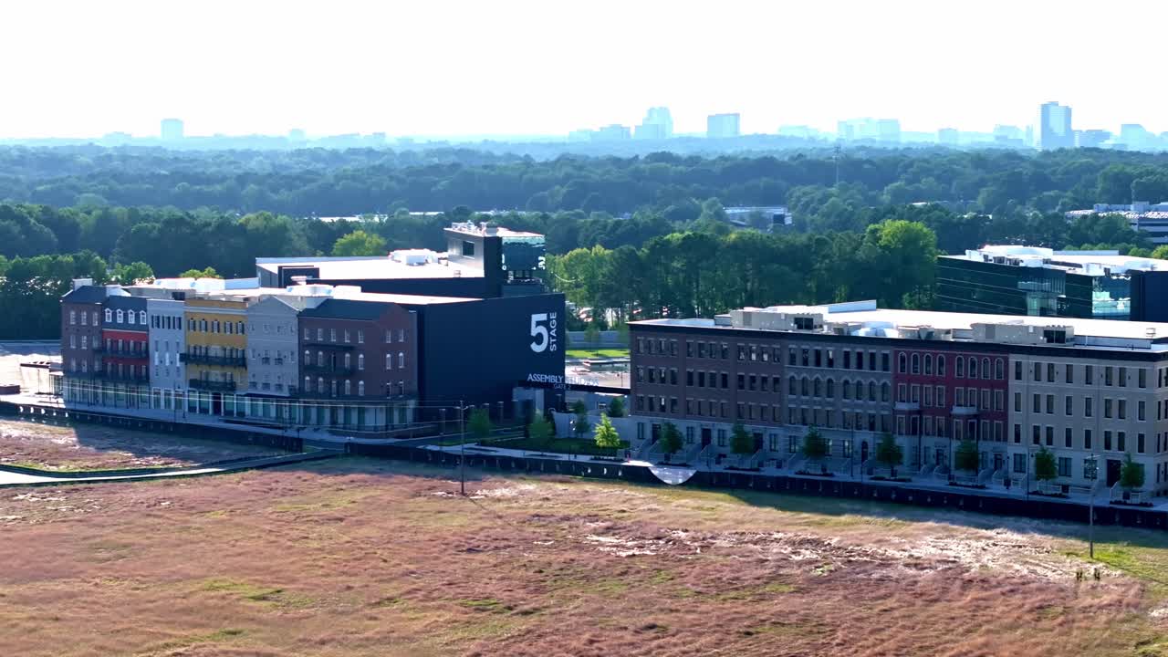 Third Rail Studios buildings at Assembly, Aerial