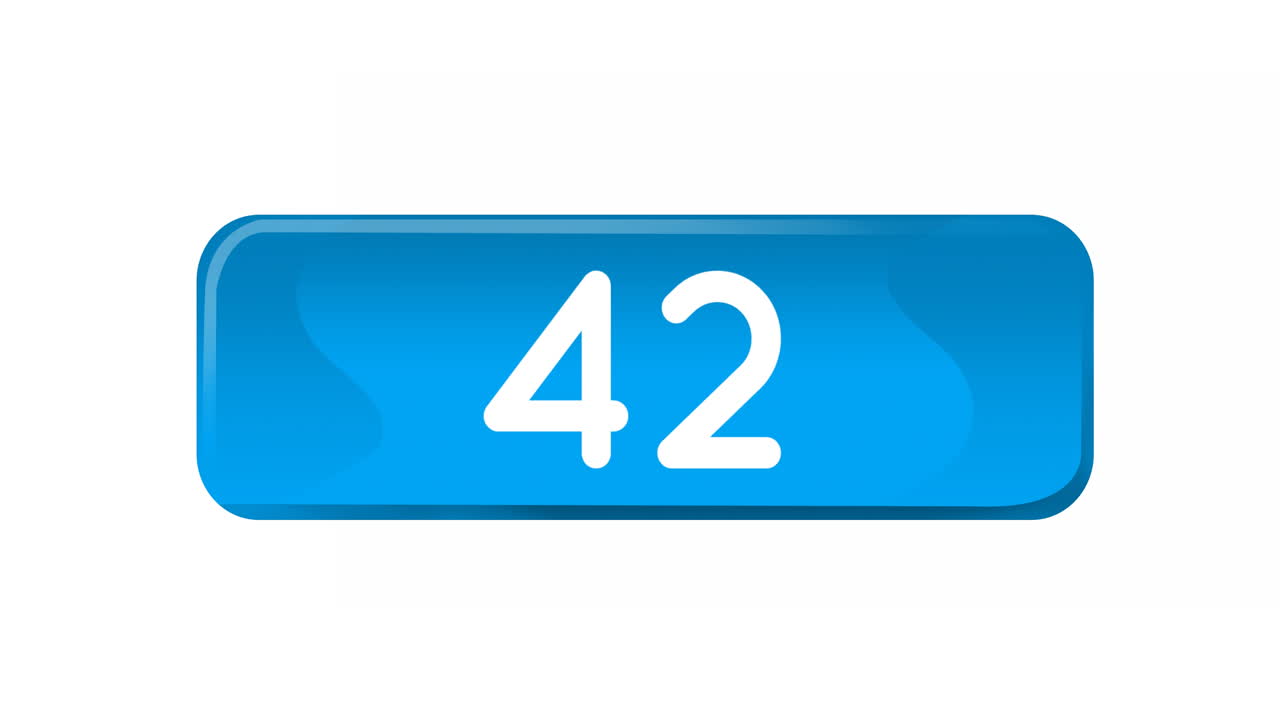 Blue box with numbers counting up 4k