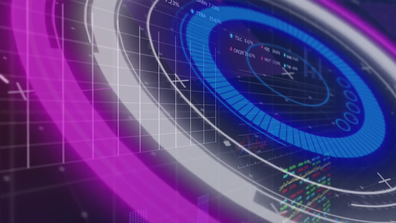 과학 데이터 처리의 클럭 오버 애니메이션