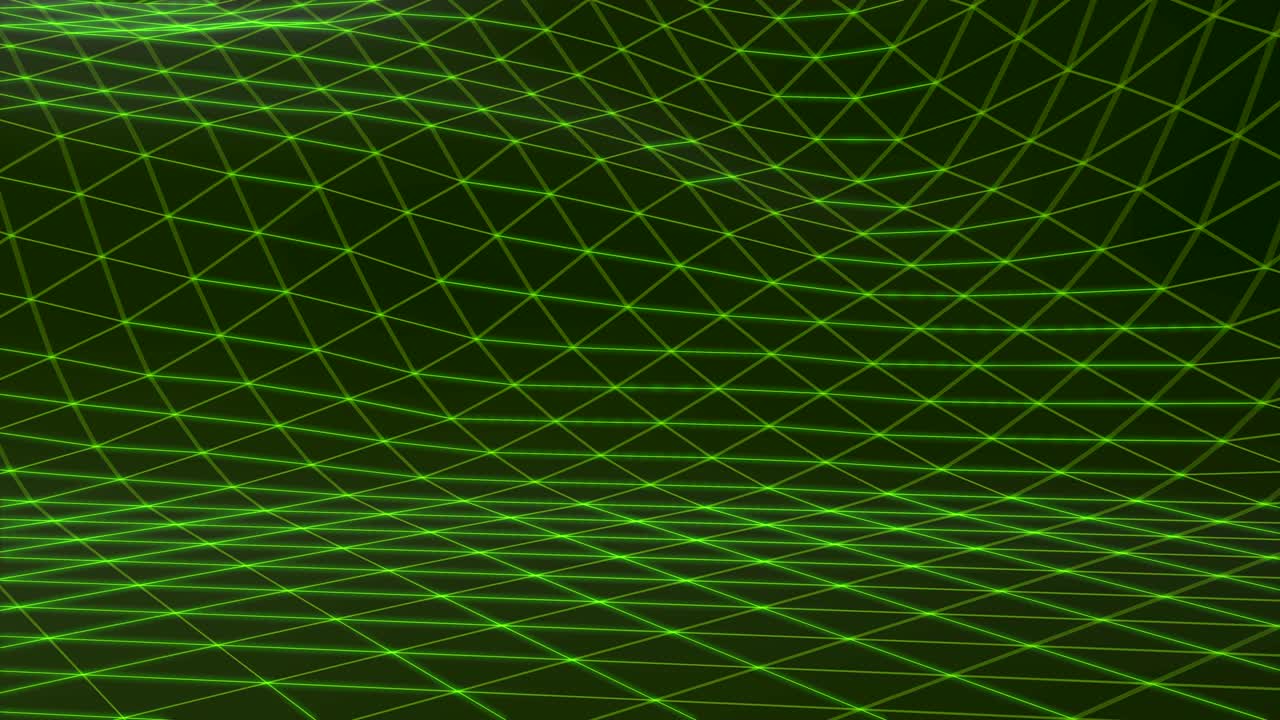 sfondo geometrico astratto con paesaggio digitale in movimento o onde.