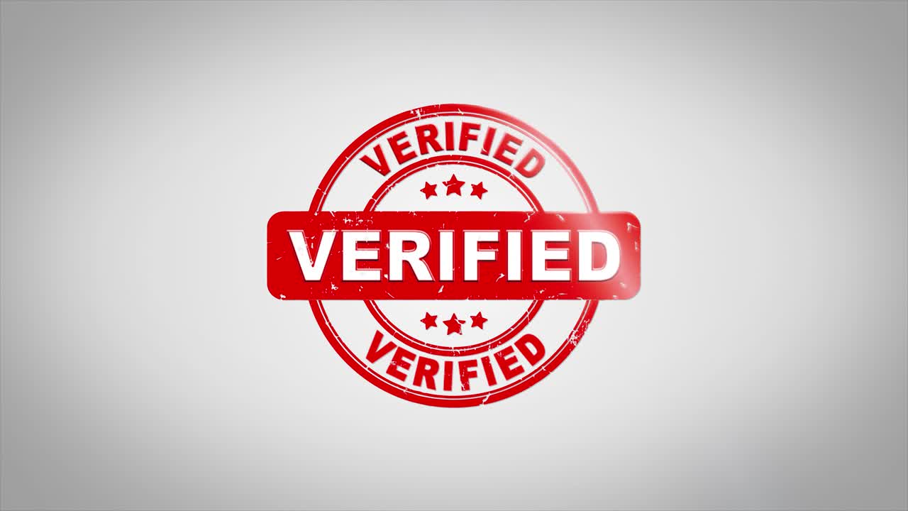Verified Seal Stamp