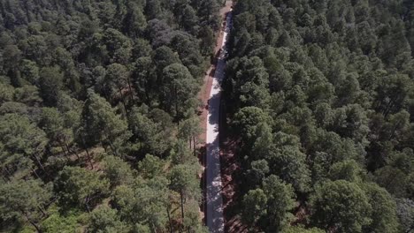 Caminos-Rurales-Construidos-A-Través-De-La-Cima-De-La-Montaña