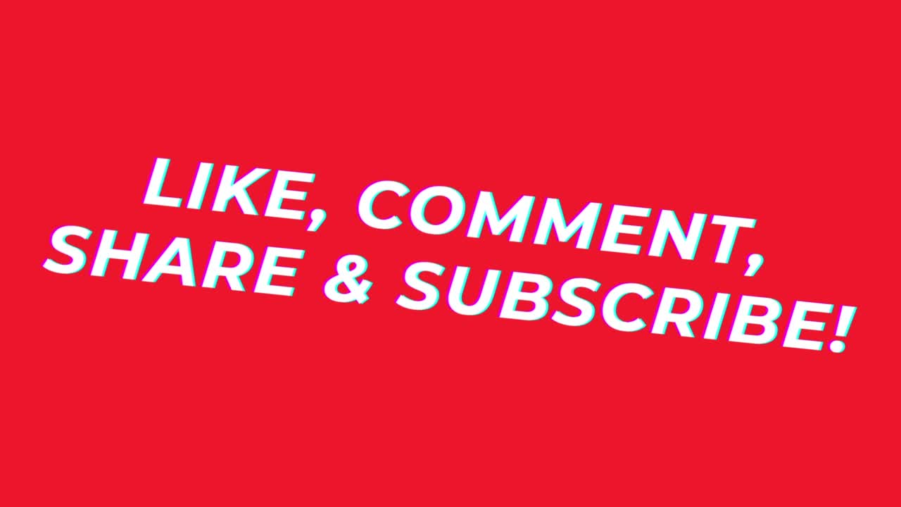 Animated text thanks thank you for watching youtube streaming outro like comment subscriber