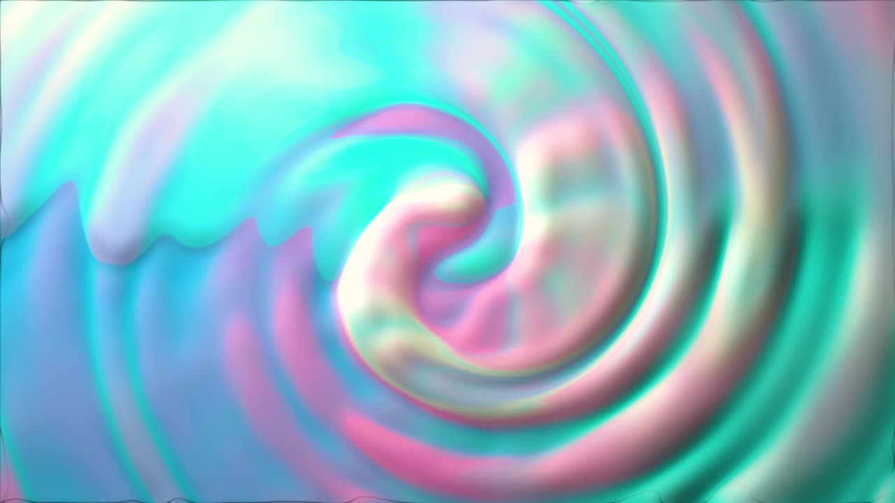 Vortice animato di colori caramella.