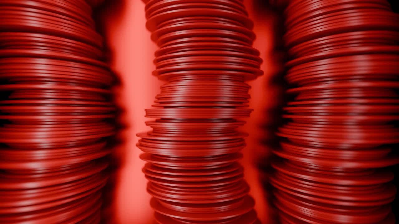 patrón geométrico rojo abstracto