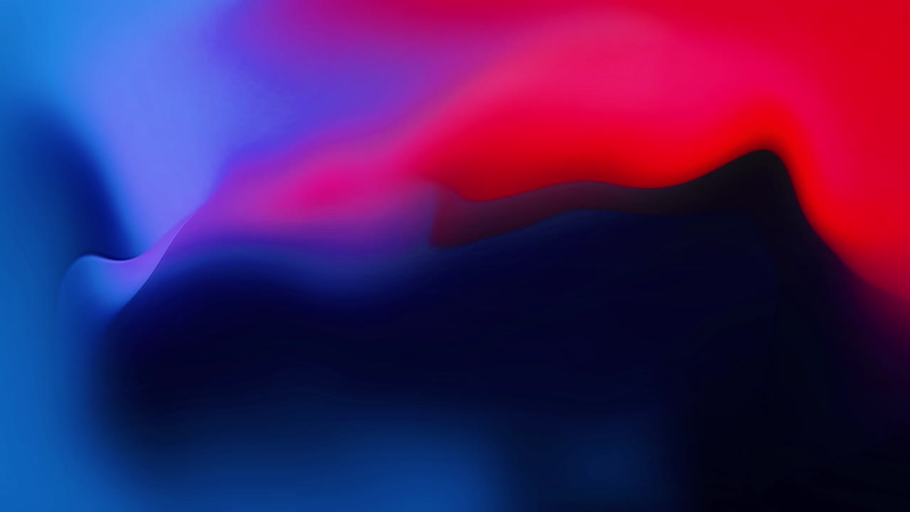 fluido de moda gradiente borroso animación de bucle de fondo. fluido abstracto colorido formas 3d holográficas vibrantes holográfico lujo luces fluidas gradiente digital mínimo