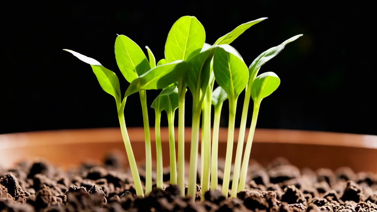 Growing Seedlings in Soil