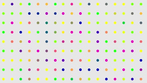 abstract digital background. moving dot animation.