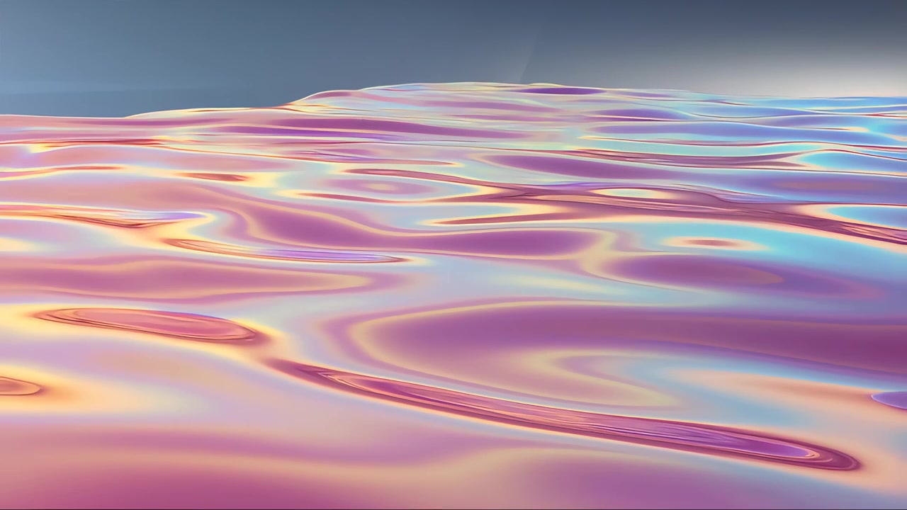 Abstract Fluid Motion Background 4K