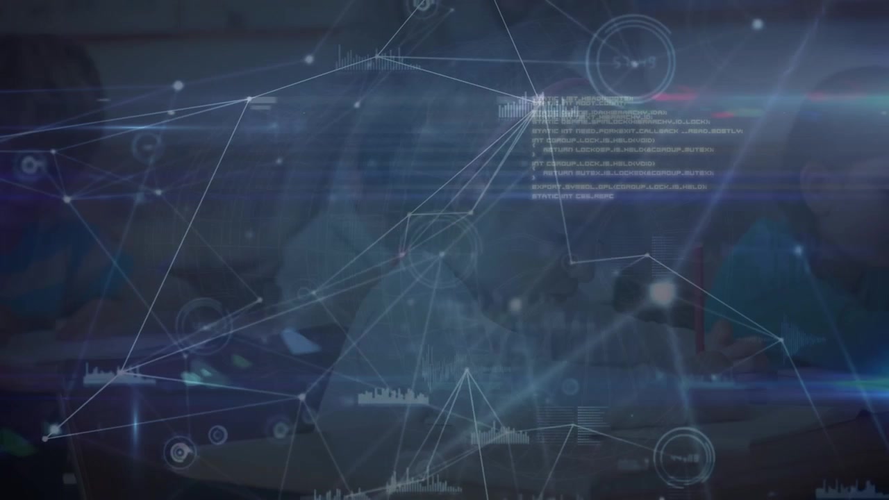 Animation of data processing over diverse schoolchildren