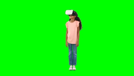 Girl-using-virtual-reality-headset-4k