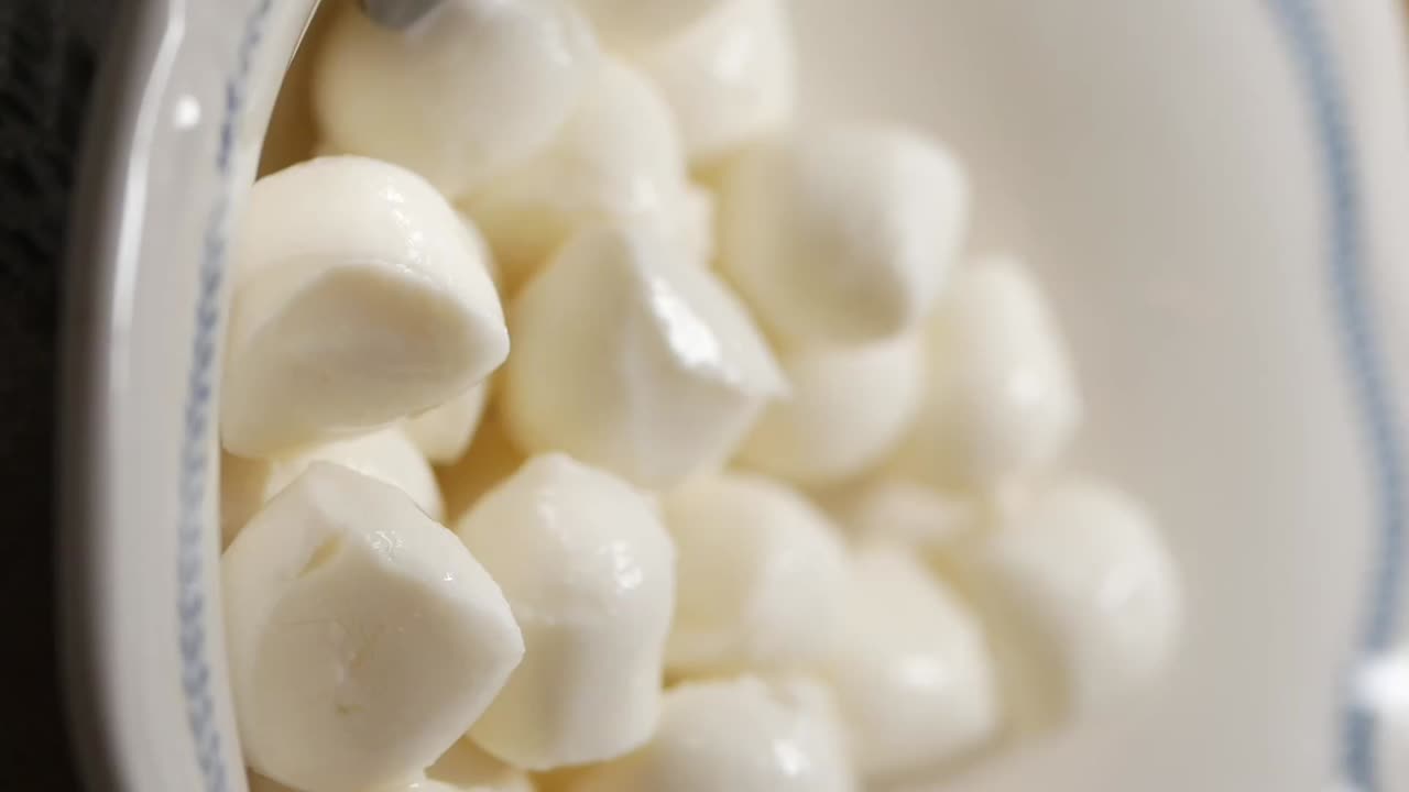 Bowl of Mozzarella Balls