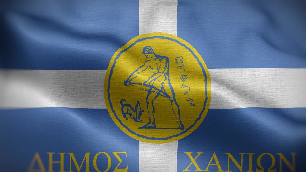 크레타 크레타 그리스 발 루프 배경 4k