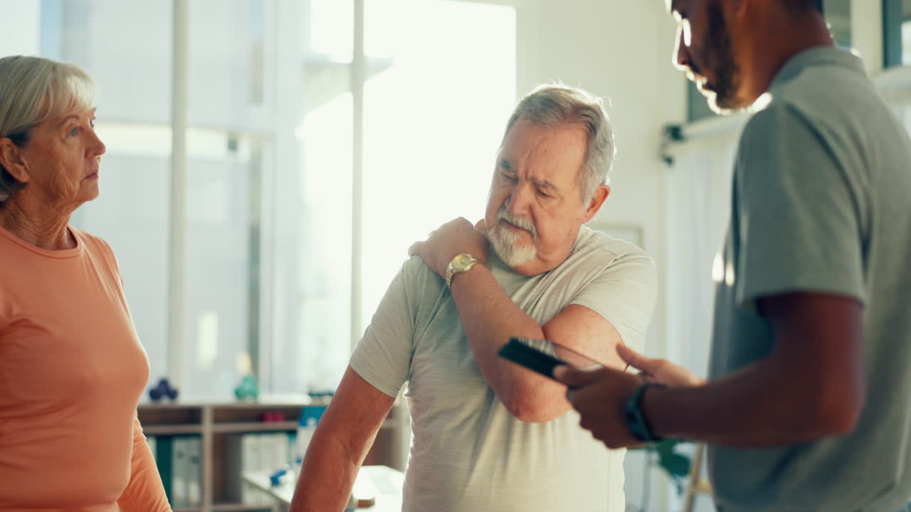 Physiotherapy, shoulder pain