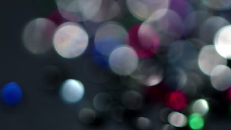luces de colores bokeh