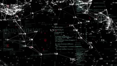 animation of shapes over data processing