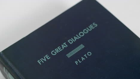 cinco grandes diálogos de la filosofía de platón.
