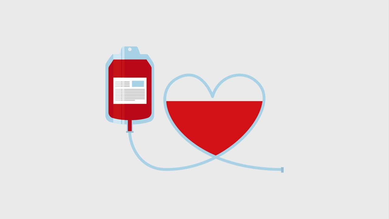 혈액 봉투 심장 방울 의료