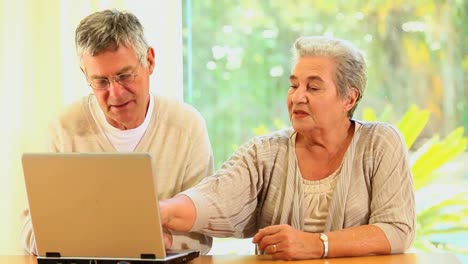 Pareja-De-Jubilados-Usando-Una-Computadora-Portátil