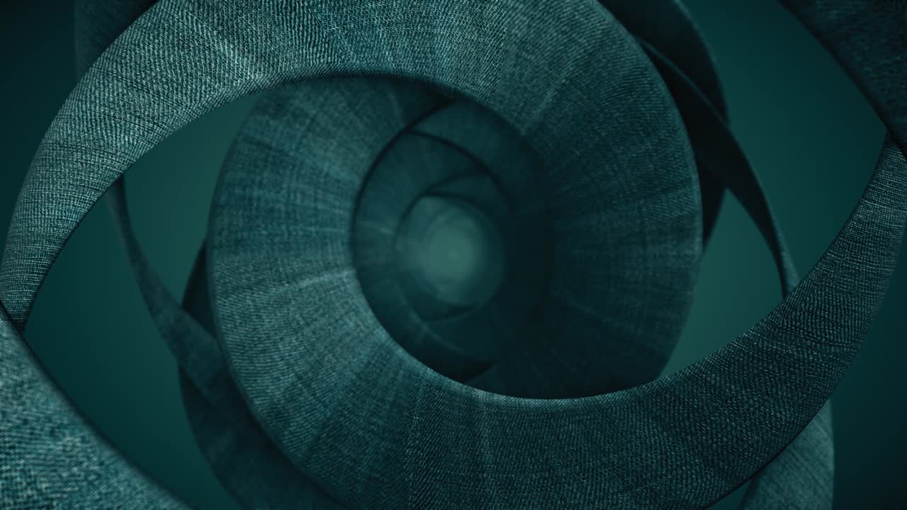 fondo abstracto del túnel hipnótico animado. animación de bucle sin costura digital. renderización en 3d. 4k, ultra hd