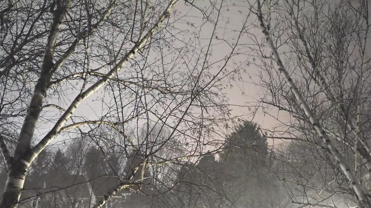 Thunderstorm Lightning and Rain in Slow Motion 240fps