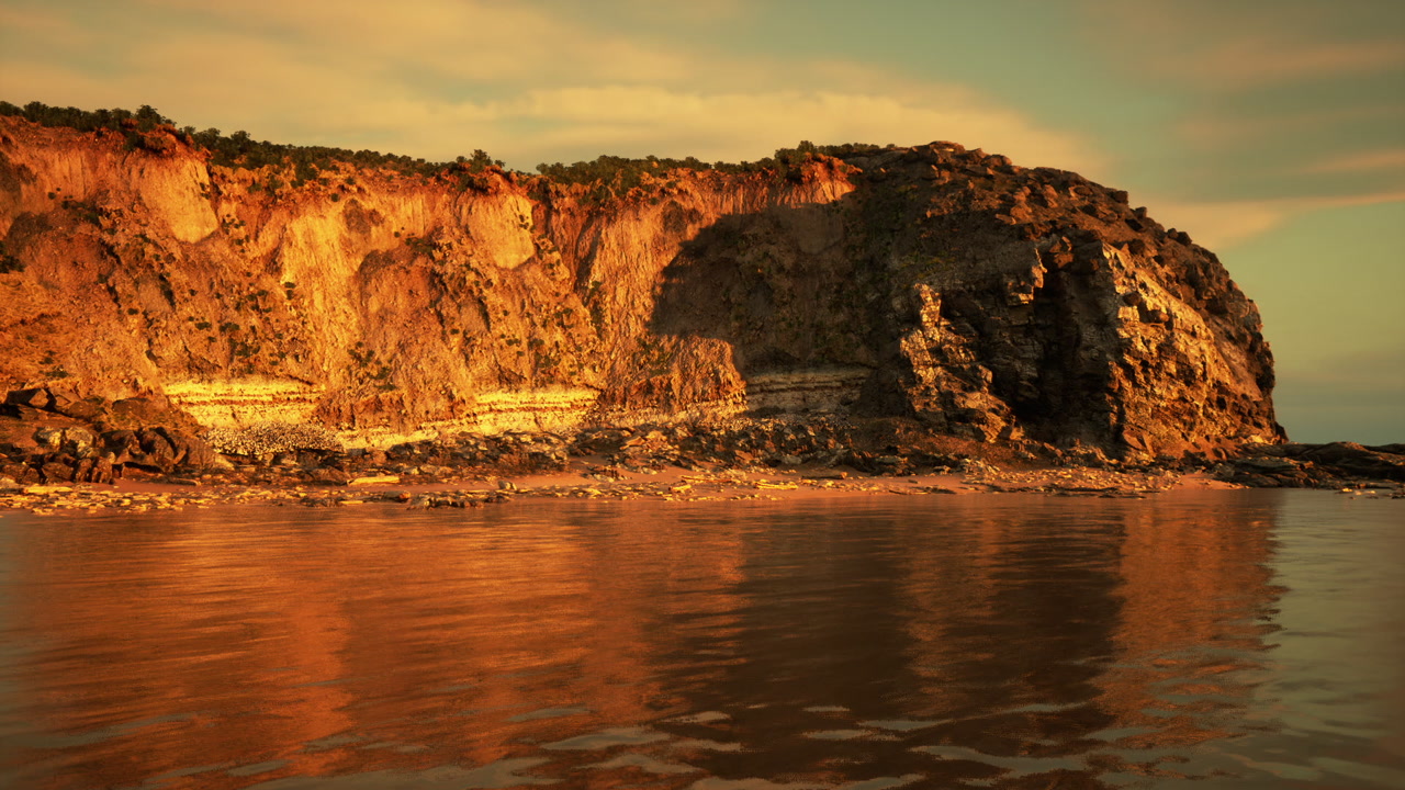 Rough coastal area suited for exploration and adventure photography enthusiasts