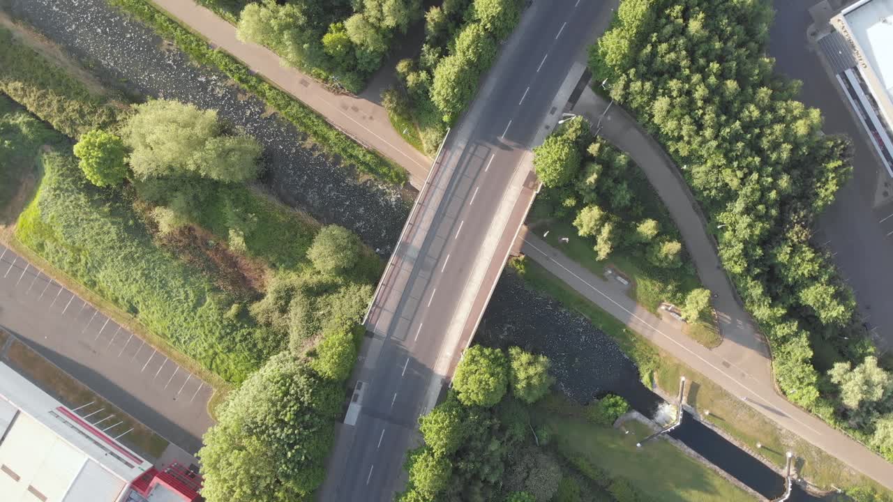 Entry to Park West business park zone Dublin Ireland aerial
