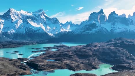 Nationalpark-Torres-Del-Paine-In-Puerto-Natales,-Chile