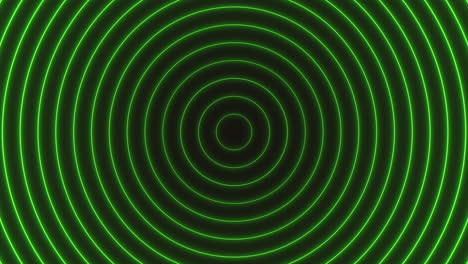 Green circular pattern on black background versatile design element for websites and apps