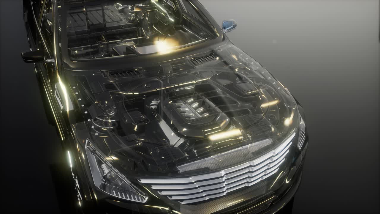 자동차에서 볼 수 있는 엔진과 다른 부분