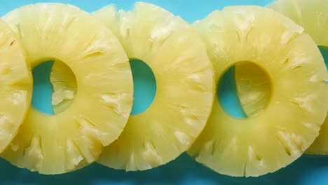 sliced pineapple rings