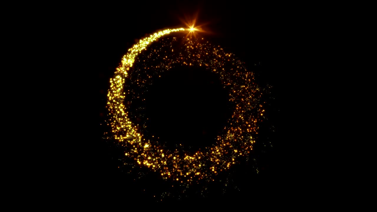 럭셔리 마법 크리스마스 테마에서 반이는 황금 반이는 프레임