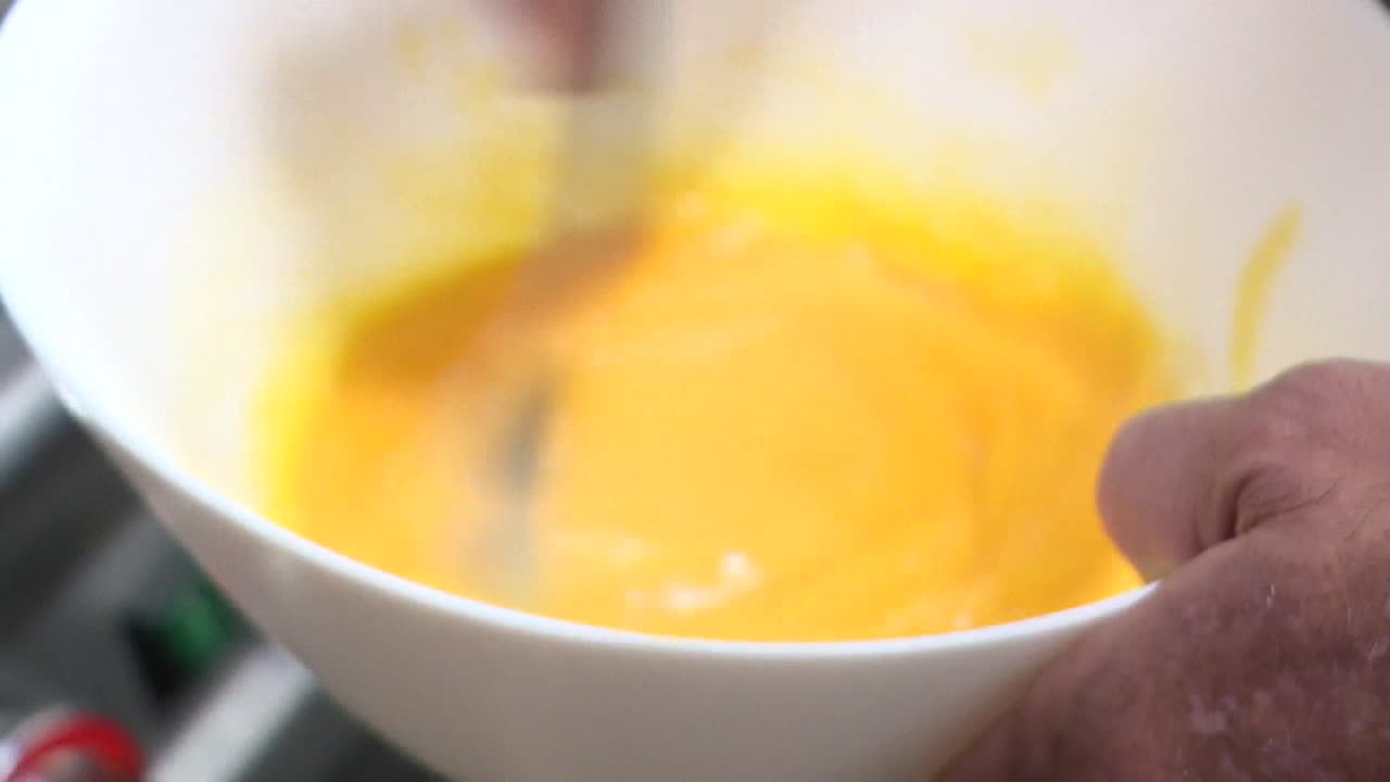 Mixing Egg Yolks