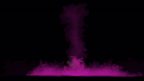 pink explosion visual effect