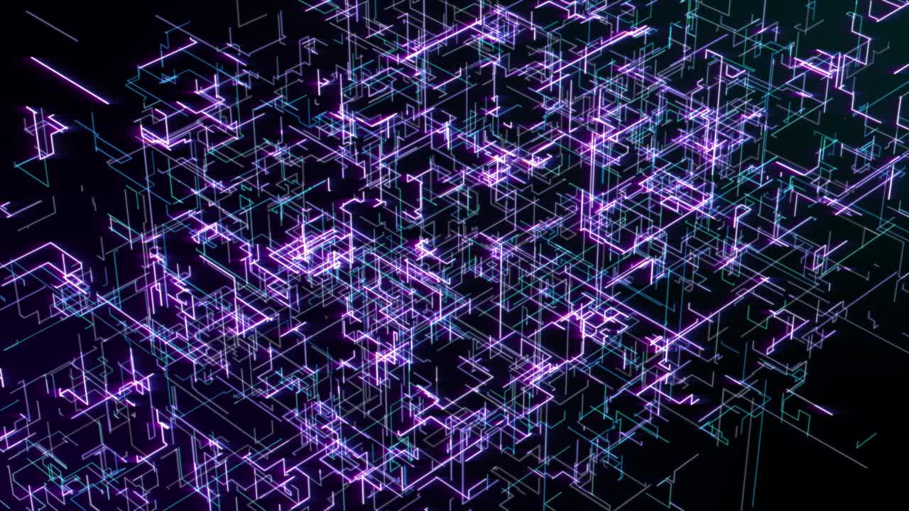 número binario digital futurista hi estructura de tecnología escaneo de grandes datos.