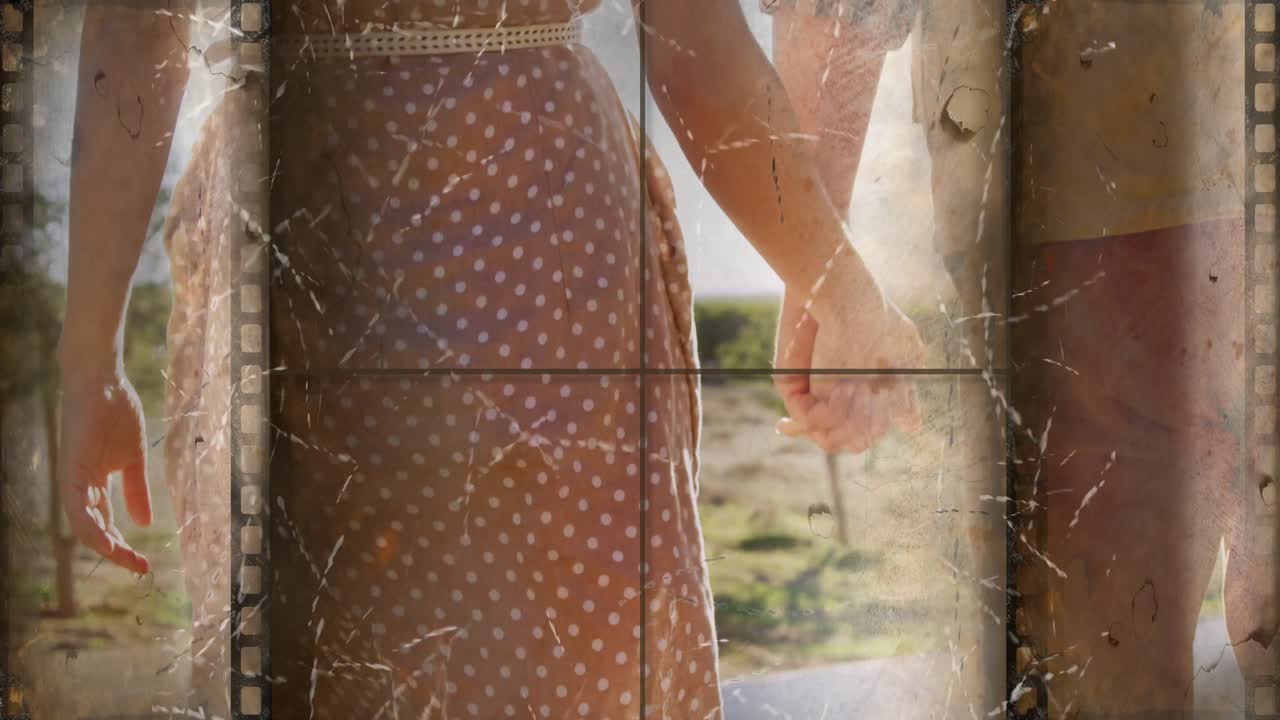 오래된 영화 테이프 비디오