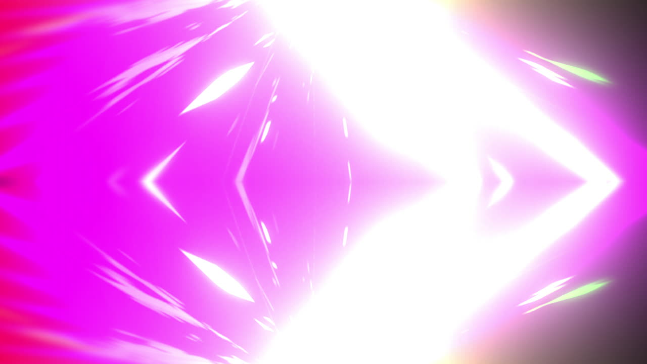 animación de un túnel colorido que se mueve sobre un fondo negro