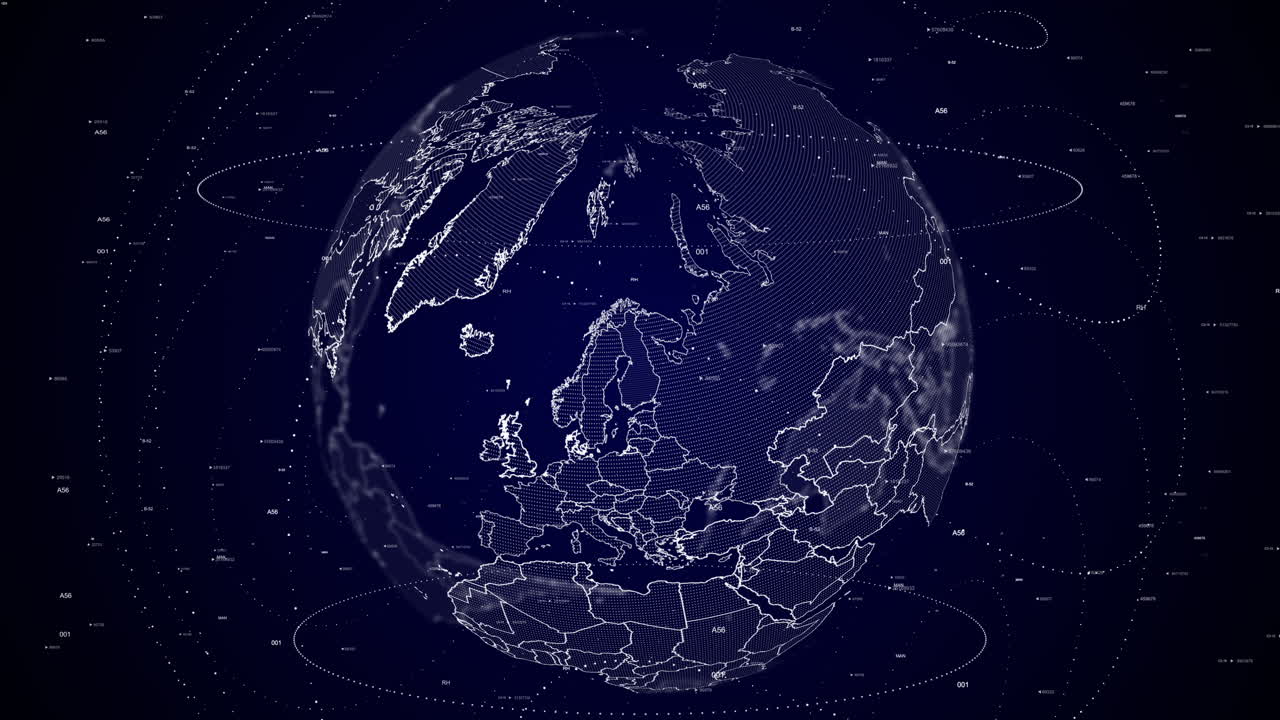 디지털 글로브 회전, 핀란드 국가를 확대
