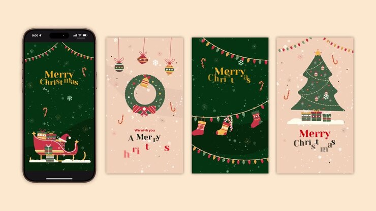 Modello minimalista per storie Instagram Tech | Modello per After Effects