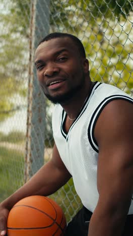 basketball player on court
