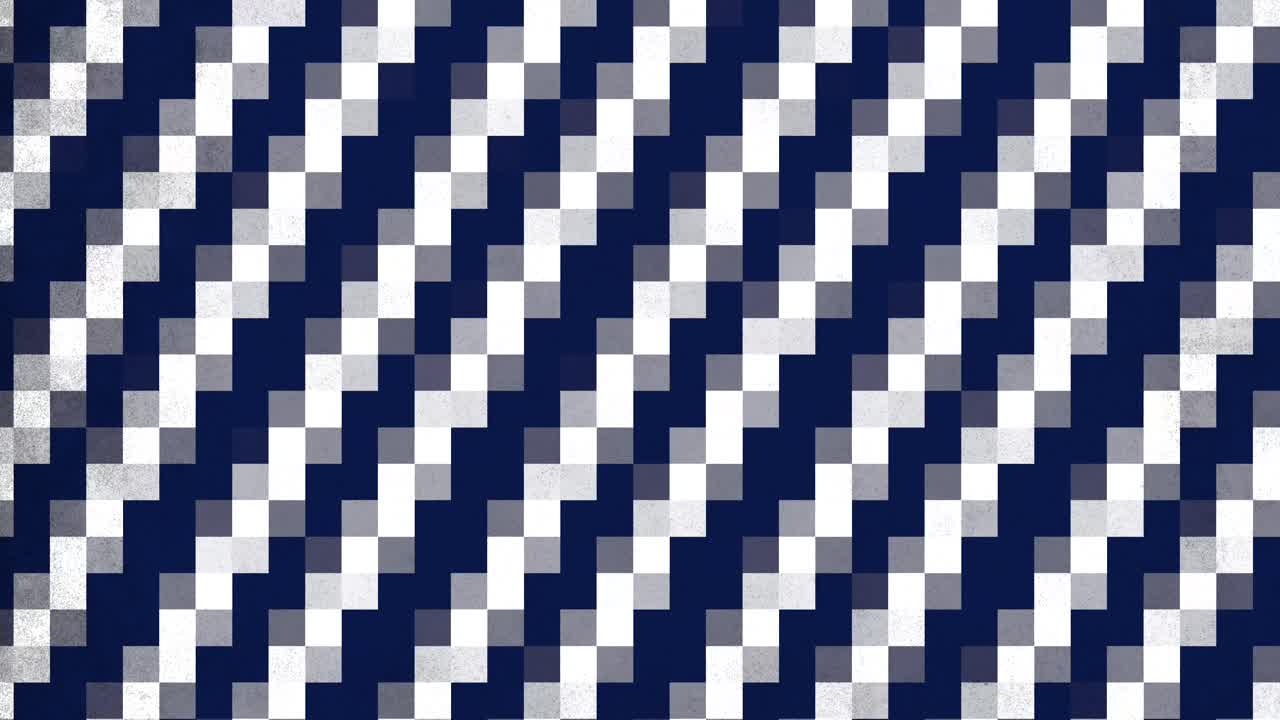 Checkered grid blue and white squares in a pattern